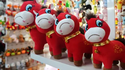 'Crying Horse' Plush Toys Capture Hearts in China Ahead of Lunar New Year