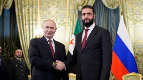 Syria's Interim President Ahmed al-Sharaa Engages with Putin in Moscow Amid Transition