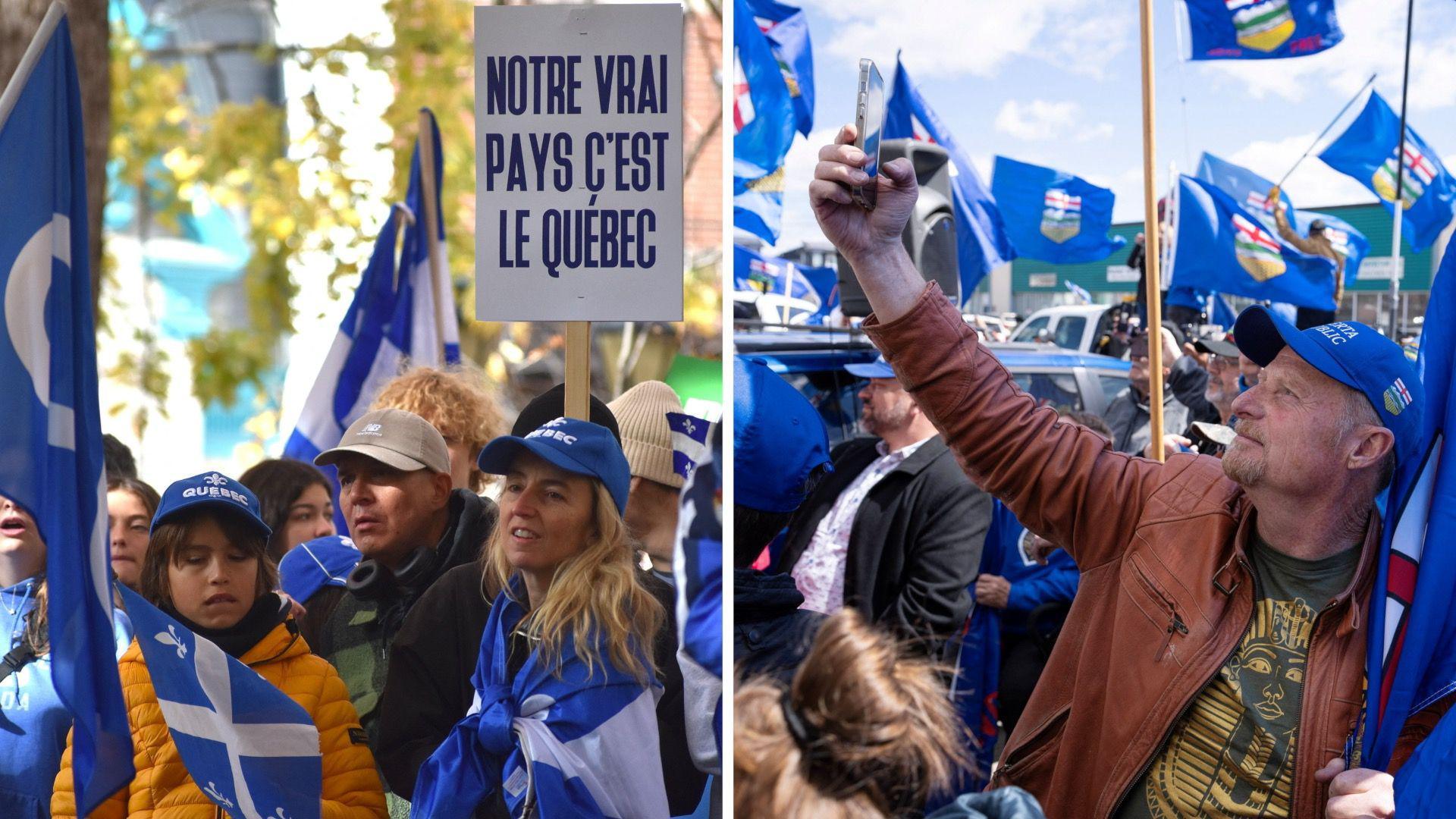 Canada Day: Celebrations shadowed by Alberta and Quebec separatist pushes