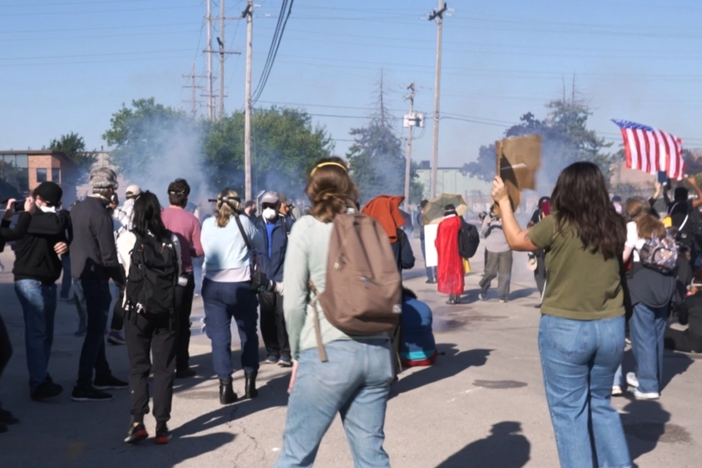 Tensions Escalate at Immigration Protest in Broadview, Illinois