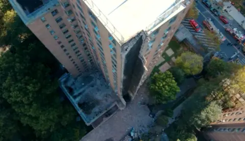 Partial Collapse of Bronx Apartment Building Linked to Possible Explosion