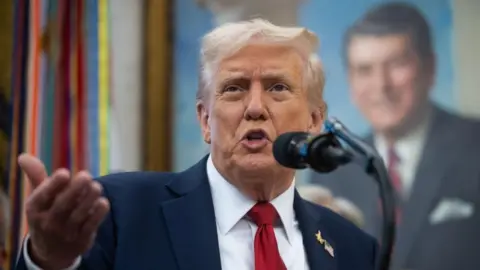 Trump Targets 'Democrat Agencies' Amid Stalemate in Government Shutdown