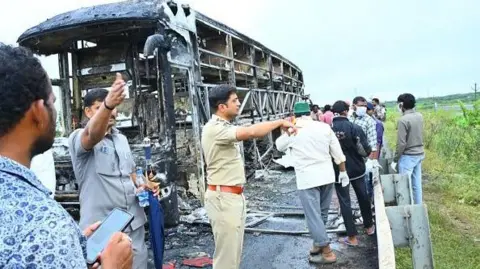 Fire Tragedy in India: Bus Blaze Linked to Hundreds of Smartphones