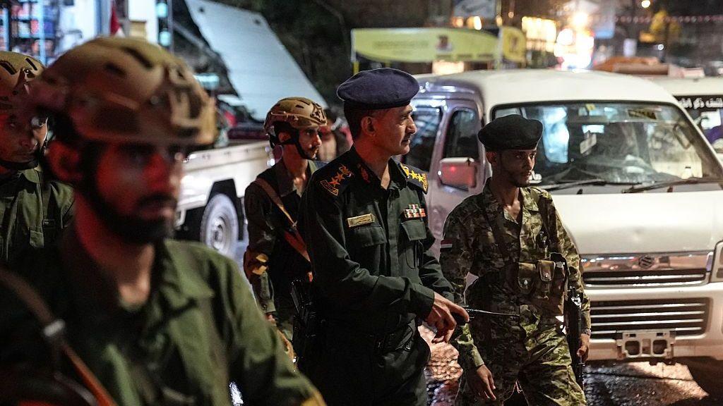 Yemen security personnel training