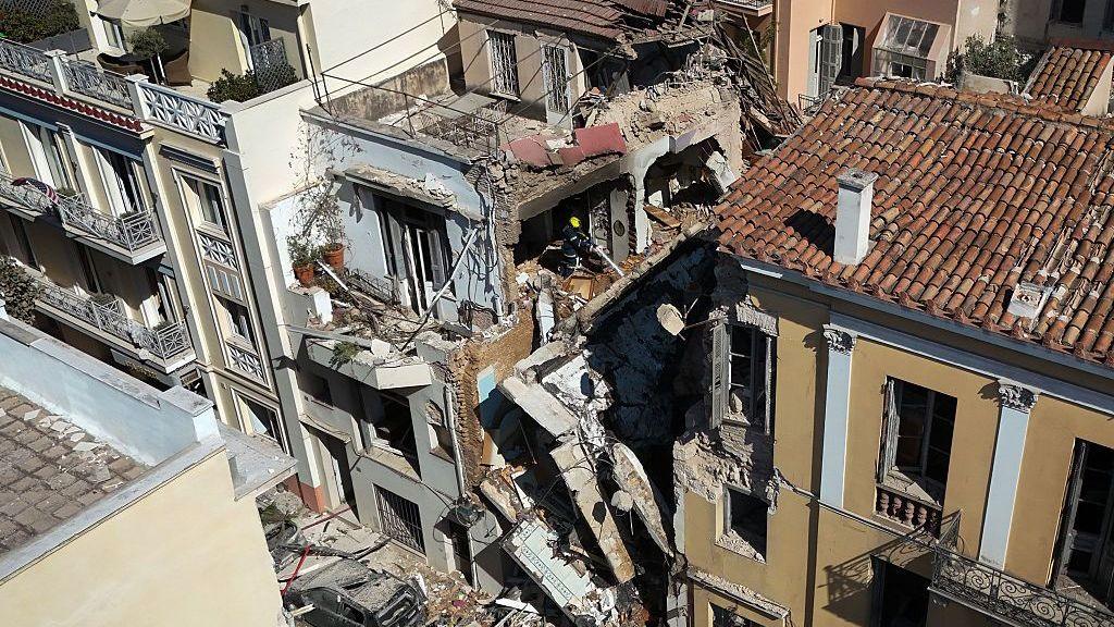 Explosion Near Acropolis Leaves Two Dead, Others Missing