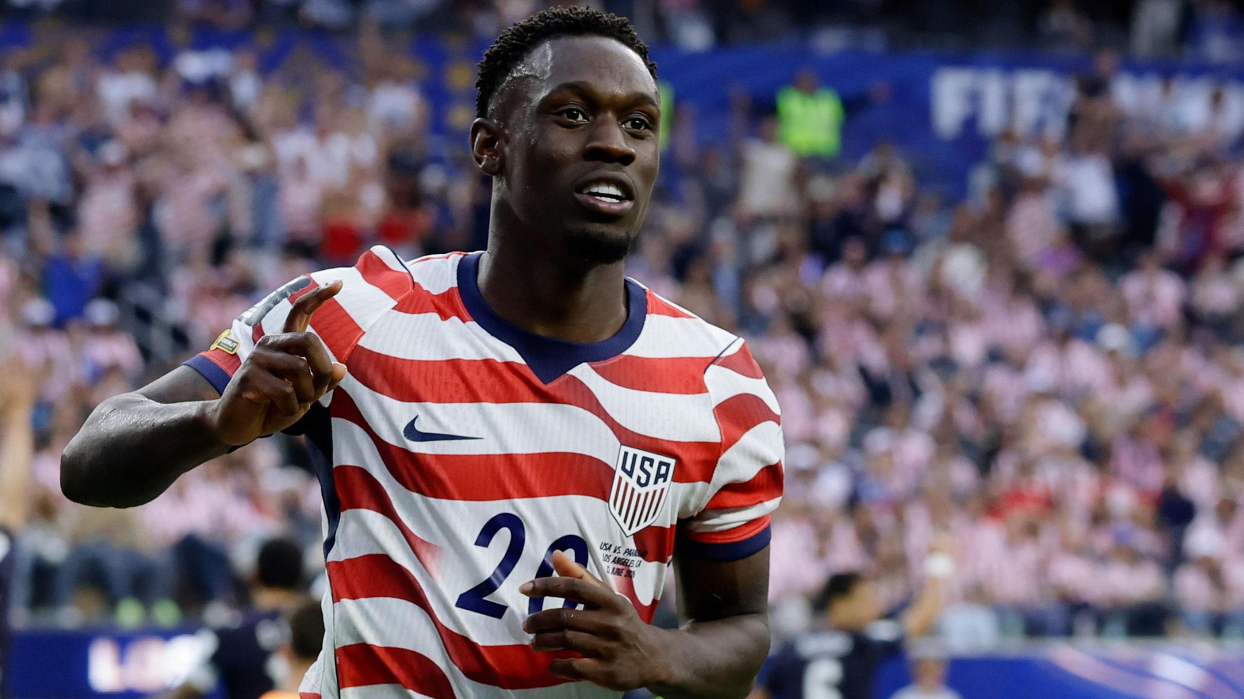 Trump intervenes to keep US striker Balogun in World Cup action