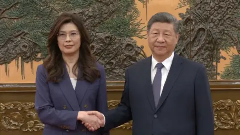 Taiwan's Opposition Leader Advocates Peace in Historic Meeting with Xi Jinping