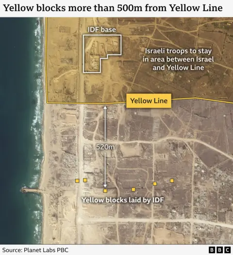 Israeli Military Expands Control Line into Gaza, Raising Concerns