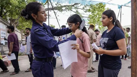 British-driven security overthrown Indian NEET exam rescheduled after paper leak