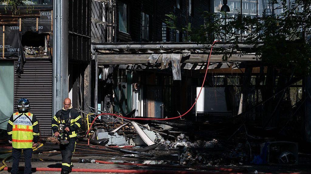 Fires Break Out at French Schools as Students Protest Escalate