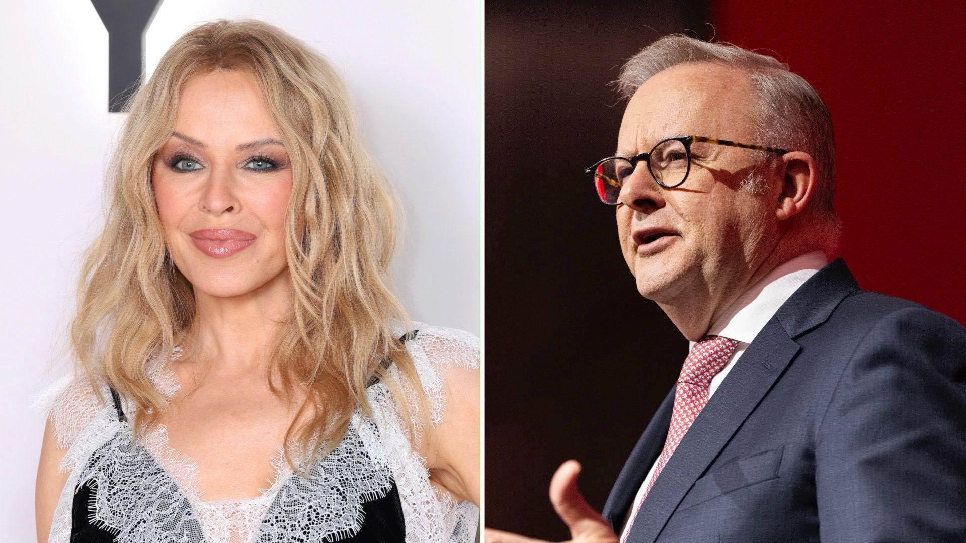 Prime Minister Albanese Issues Apology After Kylie Minogue Comment