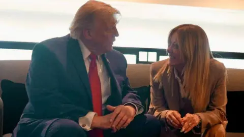 Trump Fires Back at Italy’s Meloni Over G7 Photo Claim Controversy