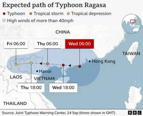 Typhoon Ragasa Devastates Taiwan, Makes Landfall in China