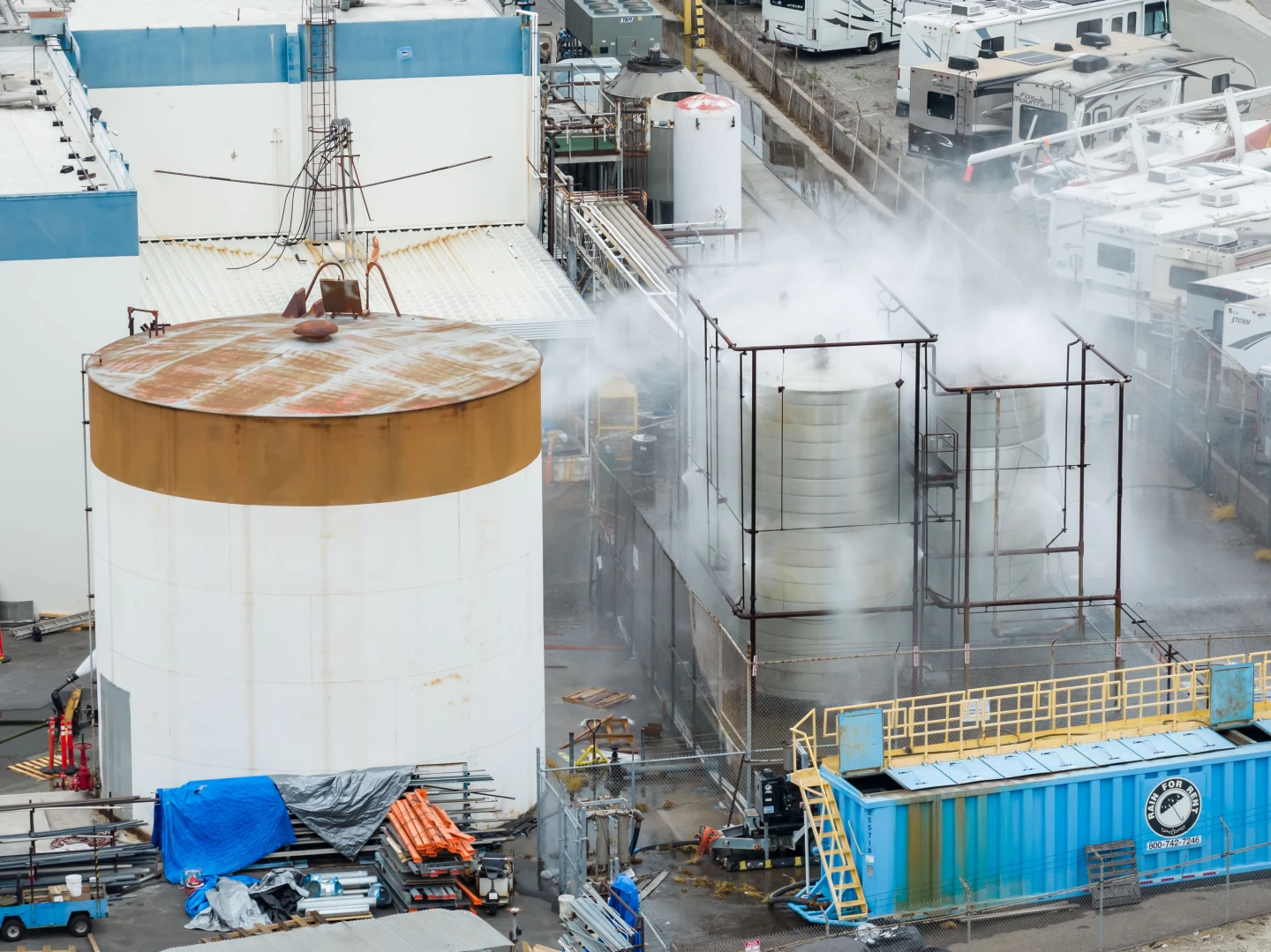 Damaged Chemical Tank in Garden Grove Threatens 50,000 Residents