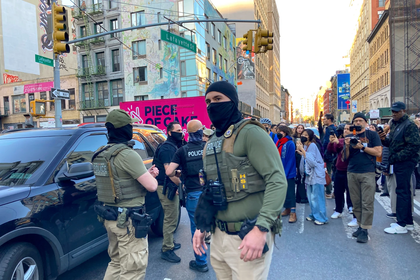 Federal Immigration Sweep on Canal Street Sparks Protests in New York City