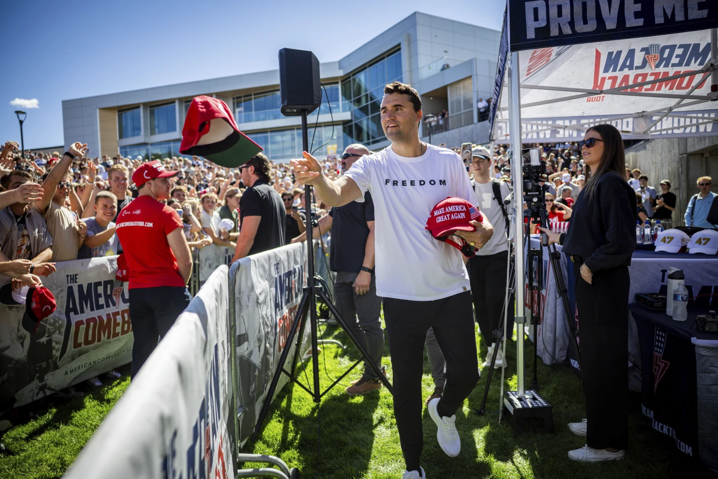 Charlie Kirk, Conservative Activist, Fatally Shot at Utah College Event