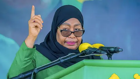Tanzania's President Samia Suluhu Hassan Sworn in Amid Election Controversies