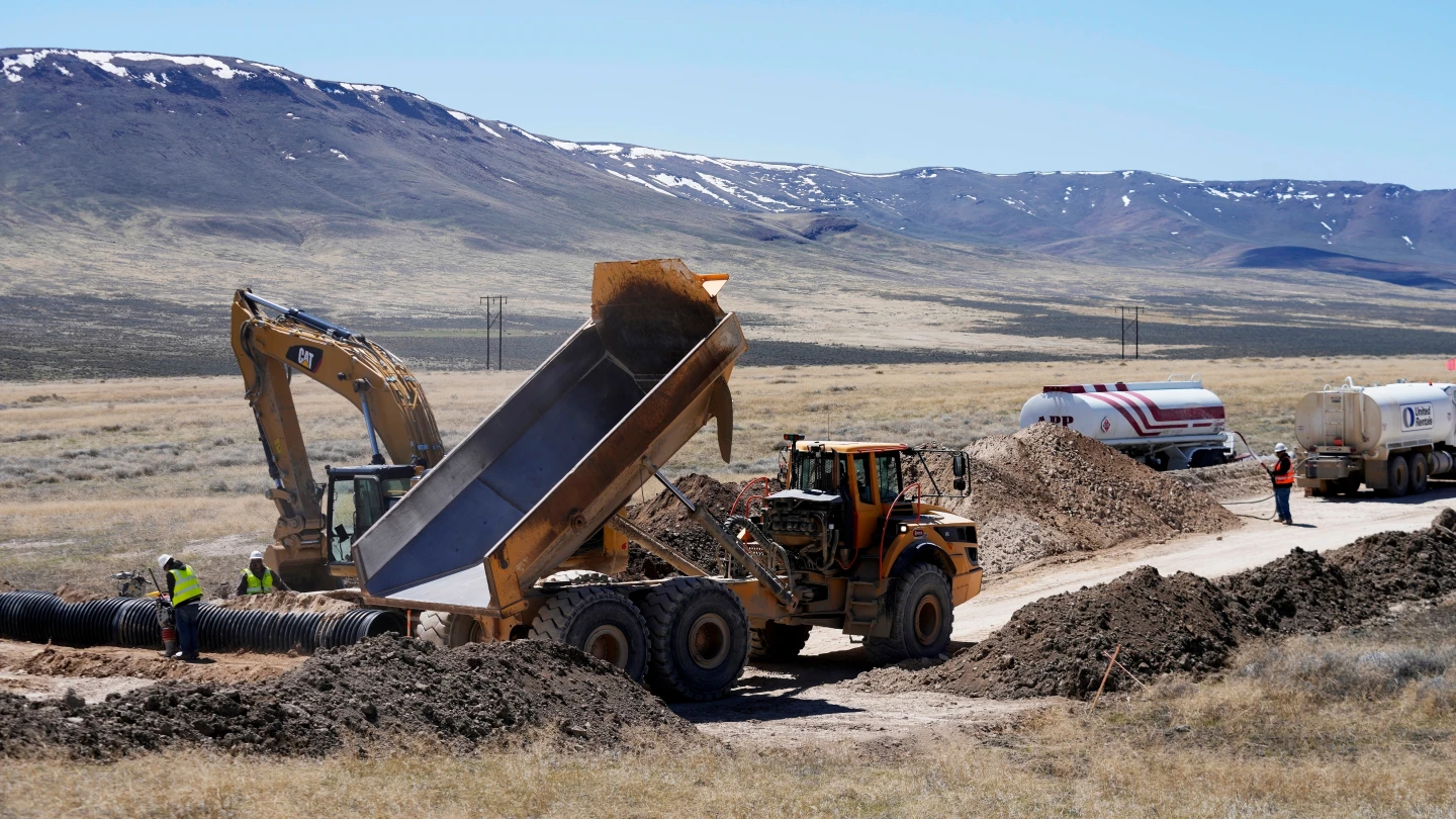 U.S. Government Moves to Secure Stake in Major Lithium Mine Amid Electric Vehicle Push