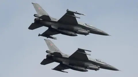 Poland Deploys Jets Amid Escalating Russian Attacks on Ukraine