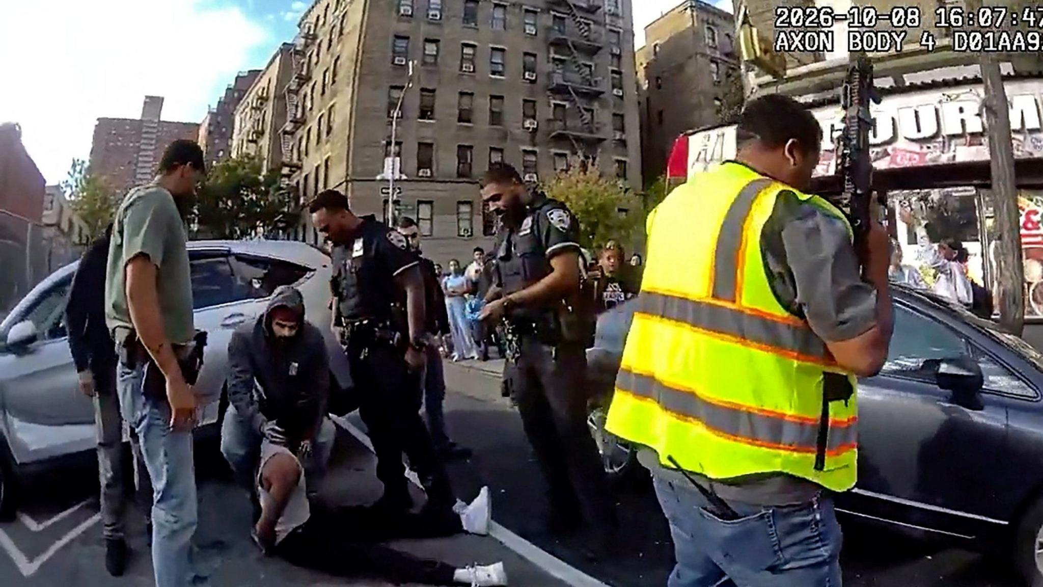 DHS defends ICE agents who shot driver with child in New York car