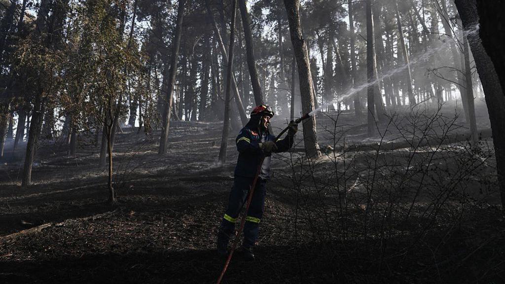 Greek Wildfire Traps Villagers, Leaves Two Dead and a Missing Child