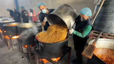 Gaza Food Kitchens Struggle to Meet Needs Despite Ceasefire