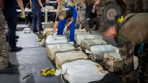 Major Drug Bust: French Navy Seizes Nearly 10 Tonnes of Cocaine off West Africa