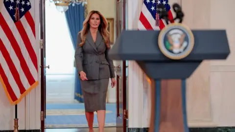Melania Trump Addresses Epstein Controversy in Surprising Speech