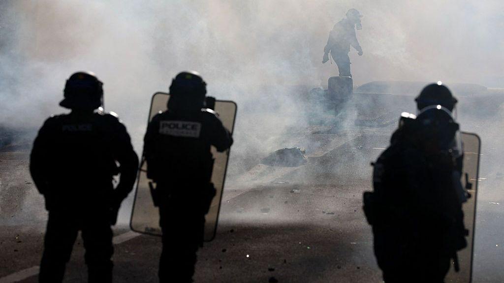 Teenager's Hand Blown Off During Confrontation Between France School Protesters and Police