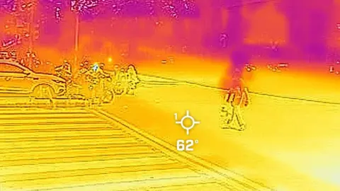 Delhi in a Heatwave: Thermal Cameras Reveal Surfaces Over 60 °C